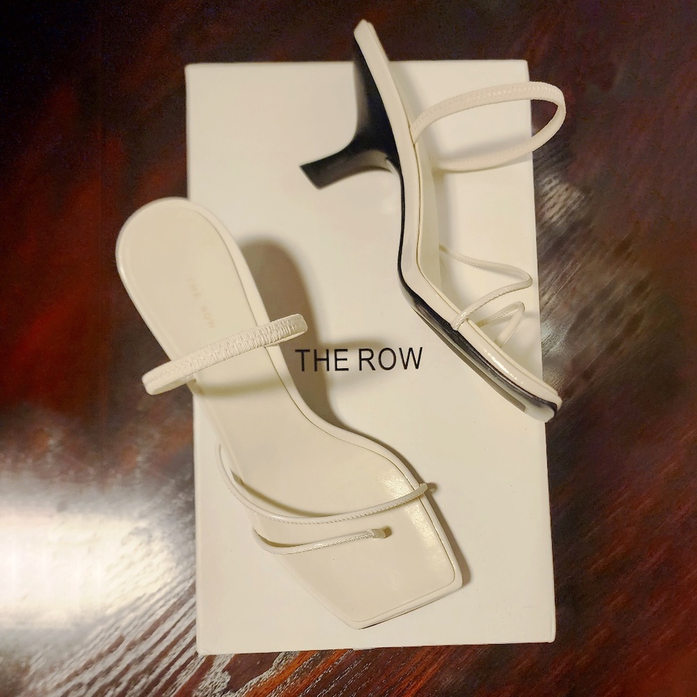 The Row Kitten Heel Sandals